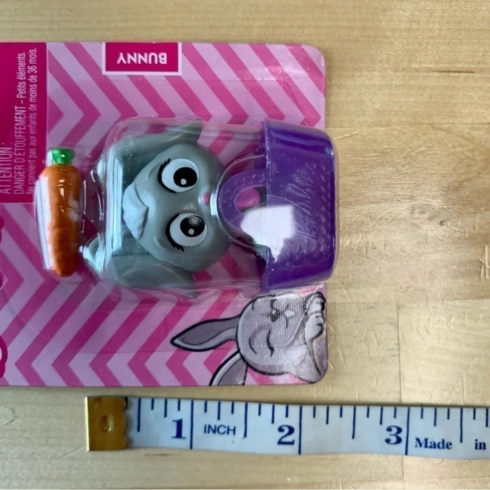 BARBIE Pet Animal Accessories with Tote Set of 3 Puppy Bunny Rabbit Kitt…